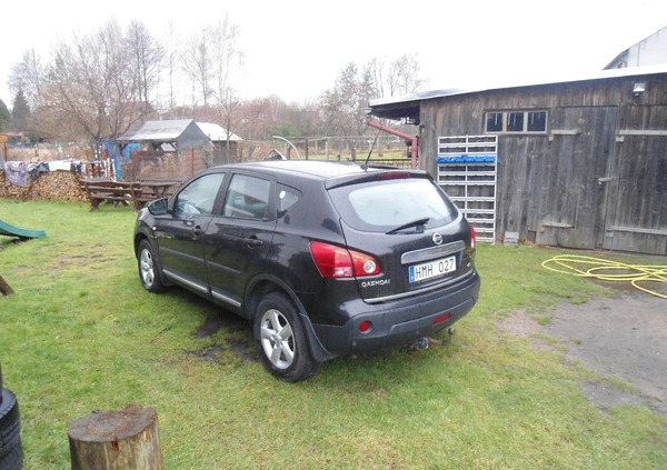 Nissan Qashqai cena 11900 przebieg: 324321, rok produkcji 2009 z Poddębice małe 29